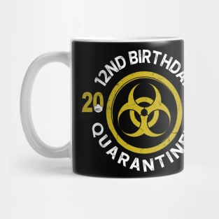 12Nd Birthday 2020 Quarantined Graduation Mug